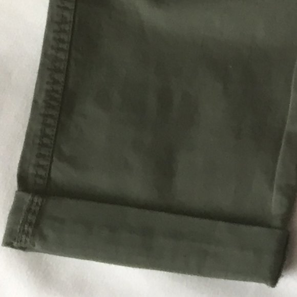 Mid-Rise Cotton Stretch Cropped / Ankle Pants - Picture 4 of 9